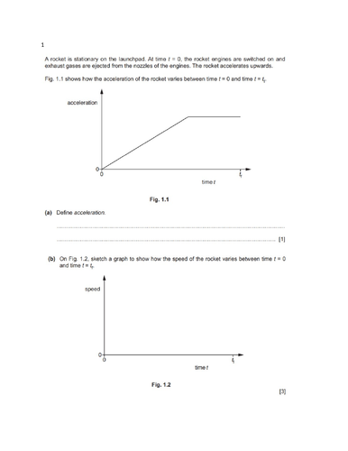 CIE IGCSE Physics worksheets/tests