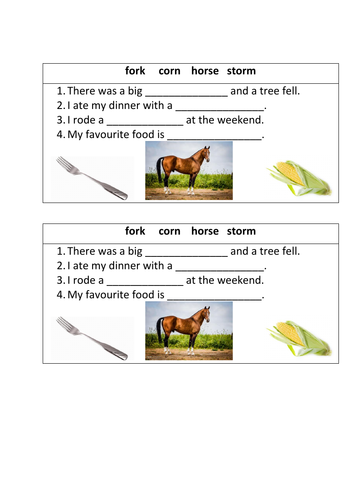 or digraph sentences