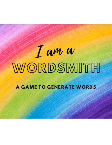 I am a Wordsmith/Vocabulary/Word Games/ELL/ESL/EFL
