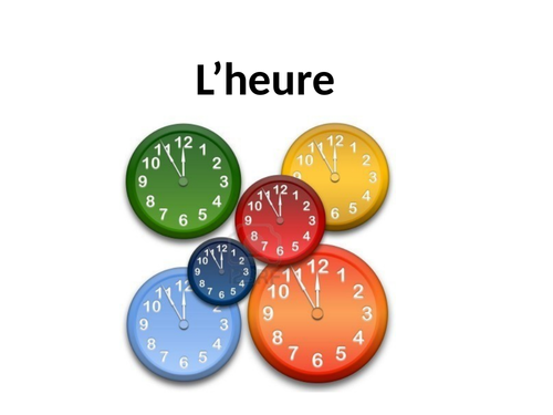 Telling the time / Quelle heure est-il?