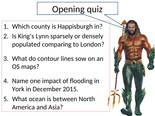 KS3 Coasts unit lesson 9 Mappleton