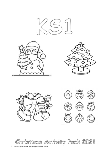 KS1 Christmas Activity Pack