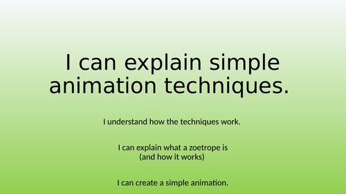 2 x lessons to create stop motion animation - Computing