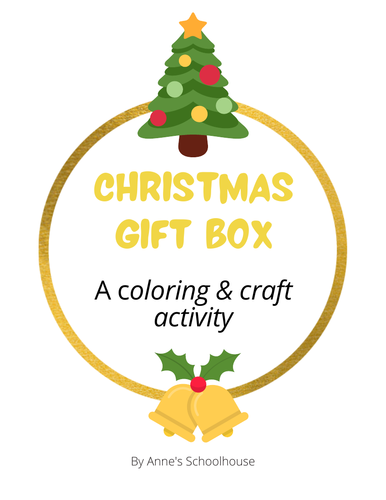 Christmas Gift Box/Christmas Craft/Advent/Winter Holiday/World Holidays