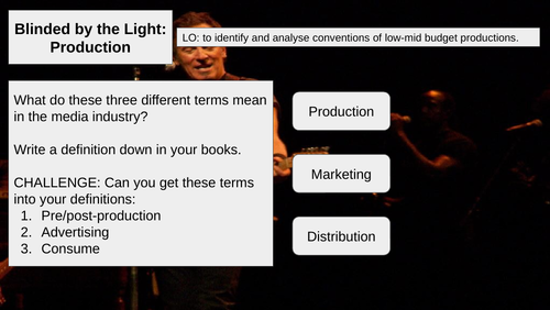 Blinded by the Light AQA Media CSP