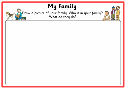 my-family-worksheet-teaching-resources