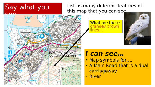 KS3 - Harry Potter Map Skills