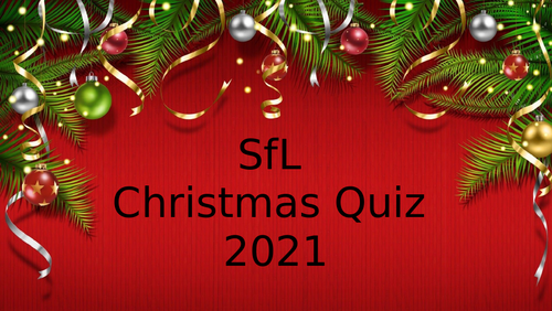 Christmas Quiz 2021 - FREE