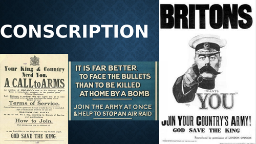 Conscription during World War One