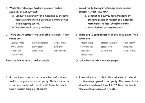 Edexcel GCSE Higher Unit 14 - Further Statistics