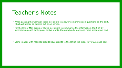 Celtic Nations Introduction: Celtic Unit L1