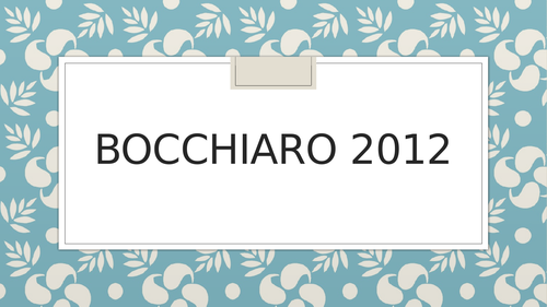 Bocchiaro 2012 Obedience, disobedience and whistleblowing (PowerPoint and Workbook)