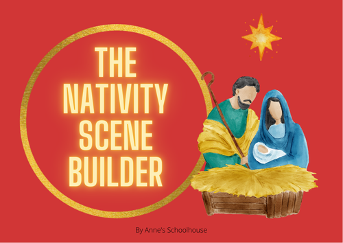 Nativity Scene Builder/Advent/World Holidays/Christmas Craft
