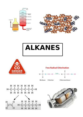 AQA  A'Level Chemistry - Alkanes