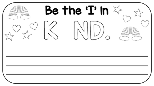 Anti-Bullying Week: Be the 'I' in Kind!