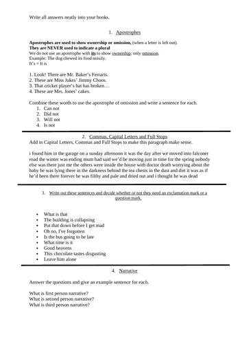 Common Mistakes in English worksheet