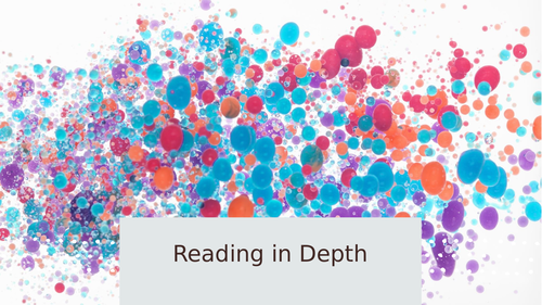 Reading in Depth KS3