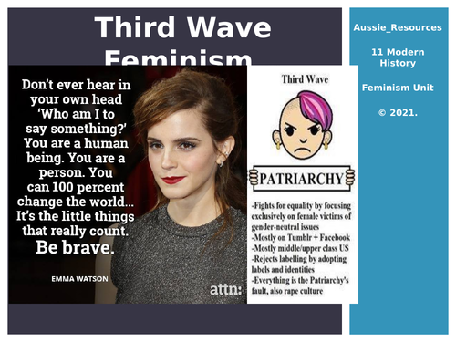 Feminist Movements - 11 Modern History - An intro to the third wave of feminism