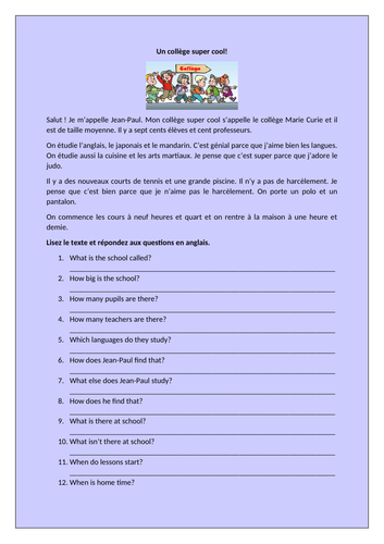 Dynamo 1 - Module 2 - Un collège super cool! - Pages 44 - 45