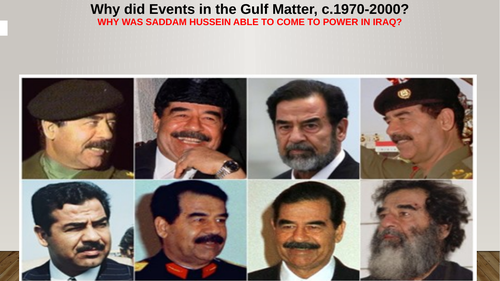 What methods did Saddam Hussein use in Iraq to consolidate power?
