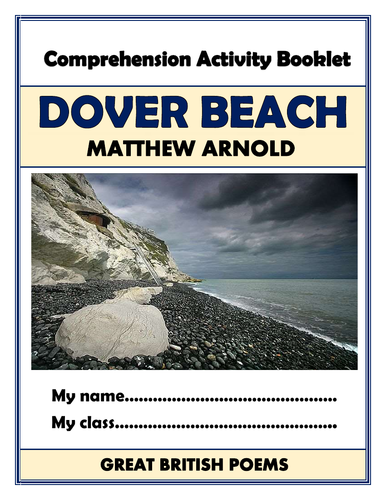 Dover Beach - Matthew Arnold - Comprehension Activities Booklet!