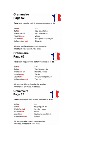 Dynamo 1 - Module 3 - Qu’est-ce que tu fais? - Page 62