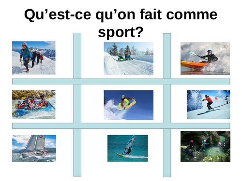 Le sport dans les pays francophones / Sport in French-speaking countries
