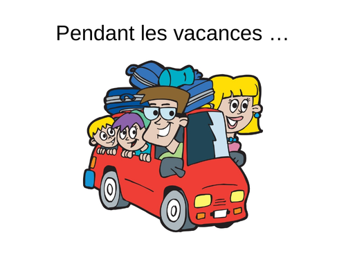 Dynamo 2 (Rouge) – Module 1 - Tu as passé de bonnes vacances? – Page 10  - Vocabulary