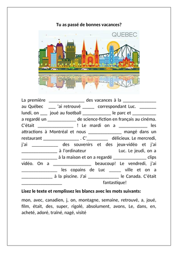 Dynamo 2 (Rouge) – Module 1 - Tu as passé de bonnes vacances? – Page 11