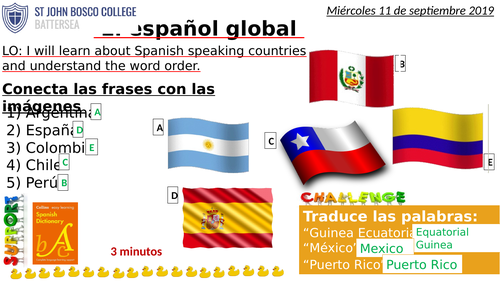 Y7 Spanish - Complete Scheme of work from CLARO! 1