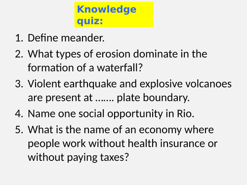 GCSE AQA Rivers Unit: Depositional Landforms: floodplains, levees and estuaries