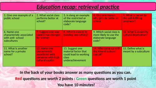 GCSE Sociology [WJEC/ EDUQAS]- Disability and differentiation