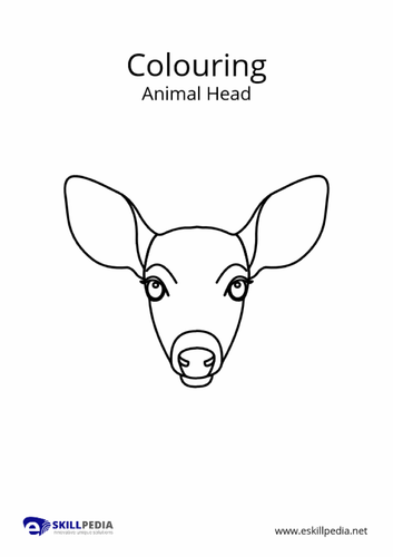 Animal Head Activity Sheets