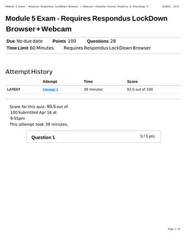 User Profile