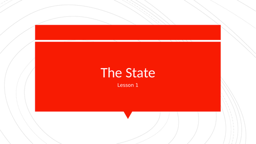 Edexcel Global Politics - The State and Globalisation