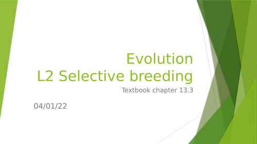 Selective Breeding