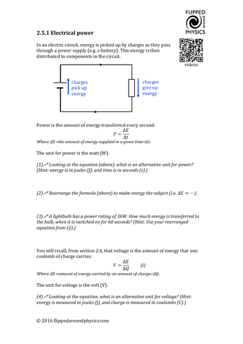 Electrical power