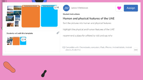 Social Studies (UAE) human and physical geographical features