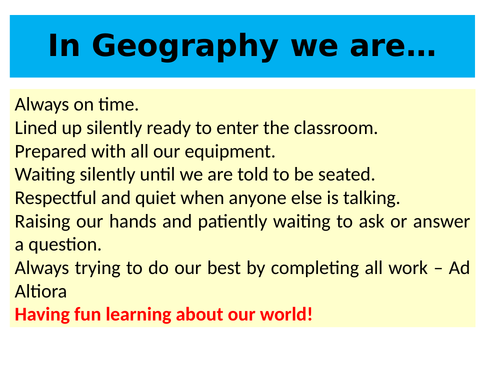 Types of Geography