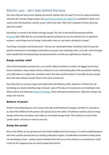 KS3 Climate Revision Lesson