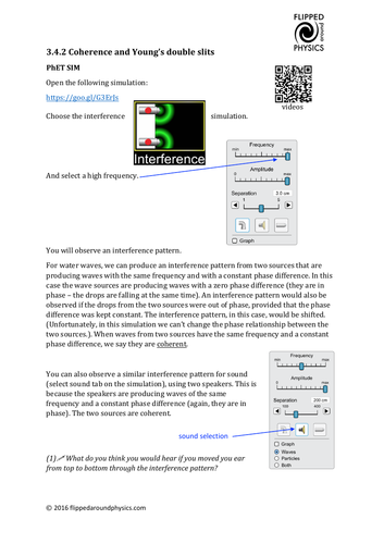 Coherence and Young's double slits