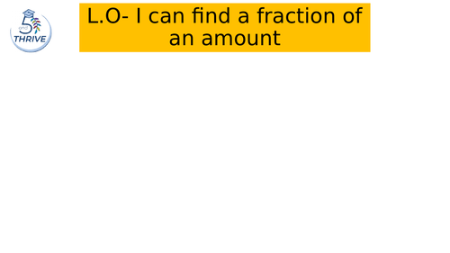 Fractions of amount