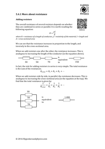 More about resistance