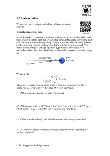 Nuclear radius