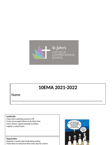 LORIC Booklet with activities