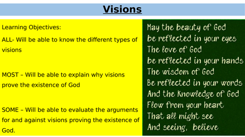 Visions GCSE Edexcel