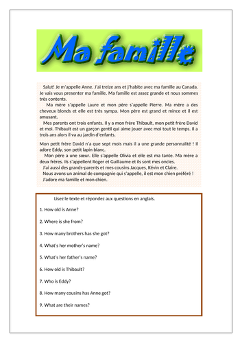 Studio GCSE French (Foundation) – Module 1 - Qui suis-je? – Page 6