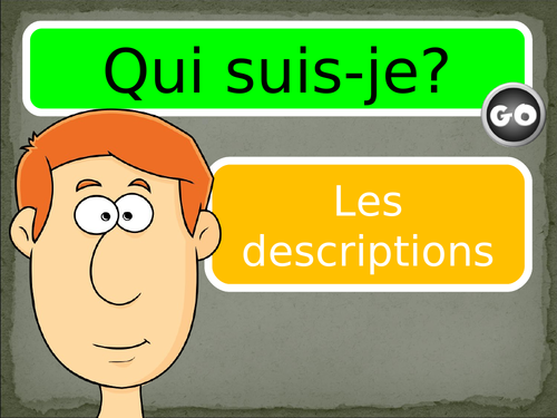 Studio GCSE French (Foundation) – Module 1 - Qui suis-je? – Page 7 - Game