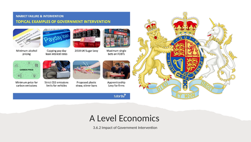 A Level Economics: Impact of Government Intervention