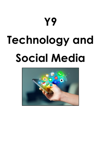 Y9 Social Media and Technology